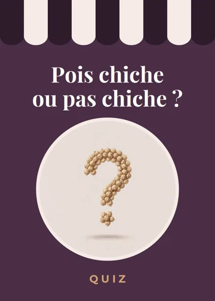 Dos des cartes Pois chiche ou pas chiche ?